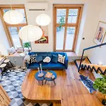 Art-inspired 4bed 2bath Gem By Fashion Street &dohany Apartament Budapesta